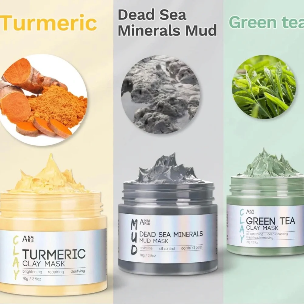 ANAI RUI Turmeric Clay Mask - Picture 2 of 6